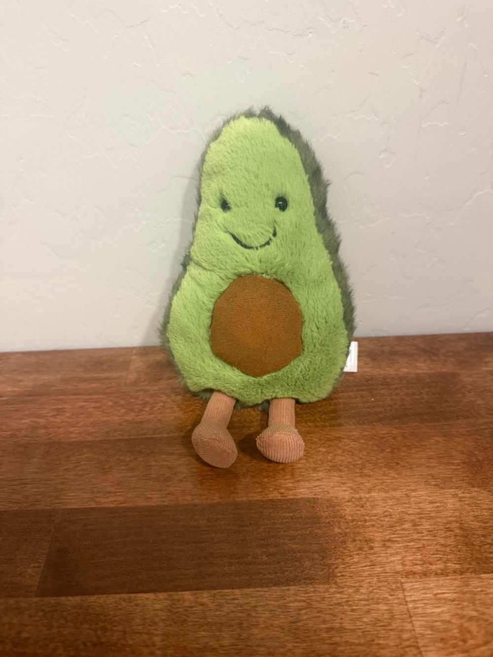 Jellycat Plush Avocado Toy with Legs - Green & Brown